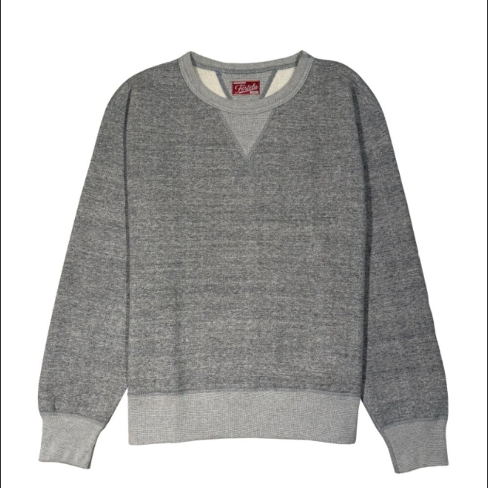 FORTELA SWEATSHIRT-FRT07 MEL - SIZE LARGE - MADE IN JAPAN